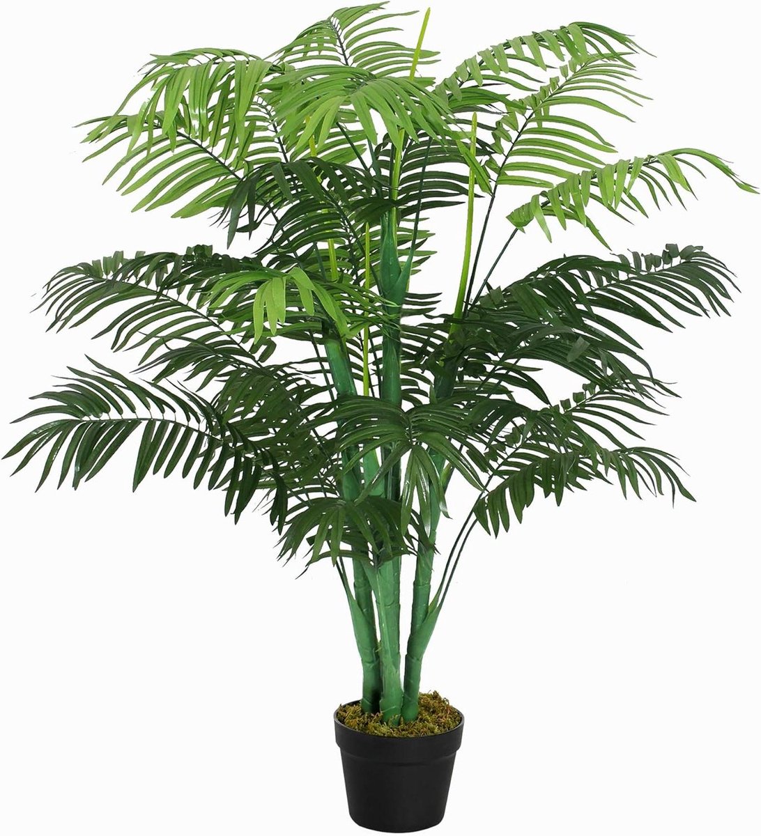 Kunstpalm Plant - Kunstboom Pot - Woonkamer Decoratie - Realistisch Uiterlijk - 125 cm Hoo