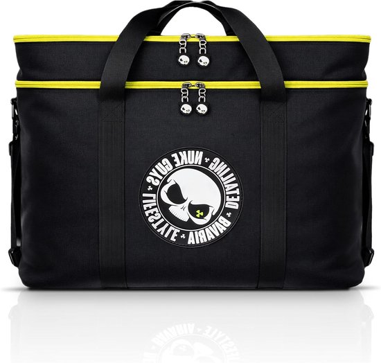 Opbergtas Kofferbak - Autotas Organizer - Auto Organiseren - Flexibel Compartiment Systeem - 51x22x35 cm - Zwart