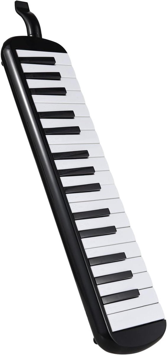 Melodica Instrument - Lucht Piano - Muziek Leren - 32 Toetsen - 42 cm Lengte - Roze