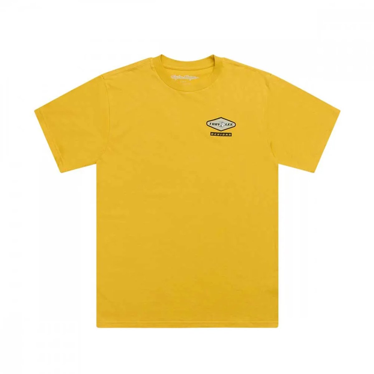 Troy Lee Designs Carb T-shirt Met Korte Mouwen Geel M Man
