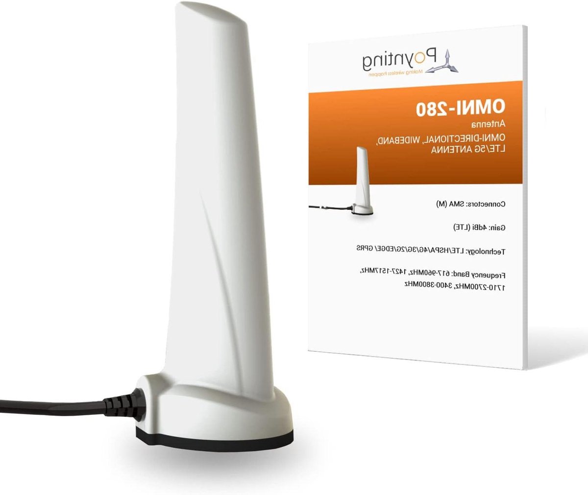 Omni Directionele Antenne - LTE SISO antenne - Signaalverbetering Netwerk - All Weather Ontwerp