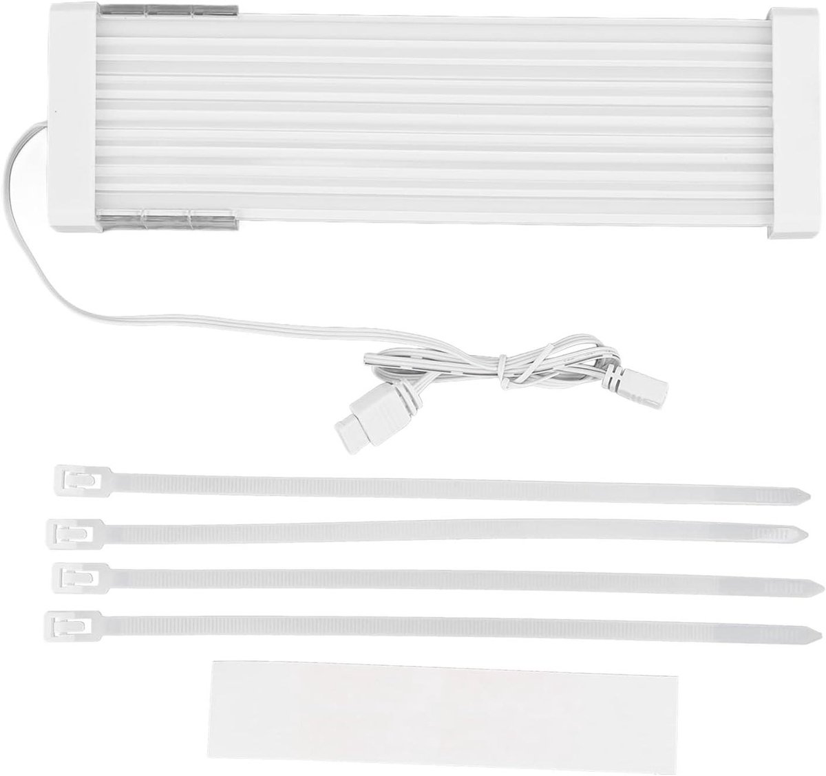 RGB Stroomkabel - Verlichte Kabel - PC Verfraaiing - 56 LED Kralen - 24 cm - Zwart