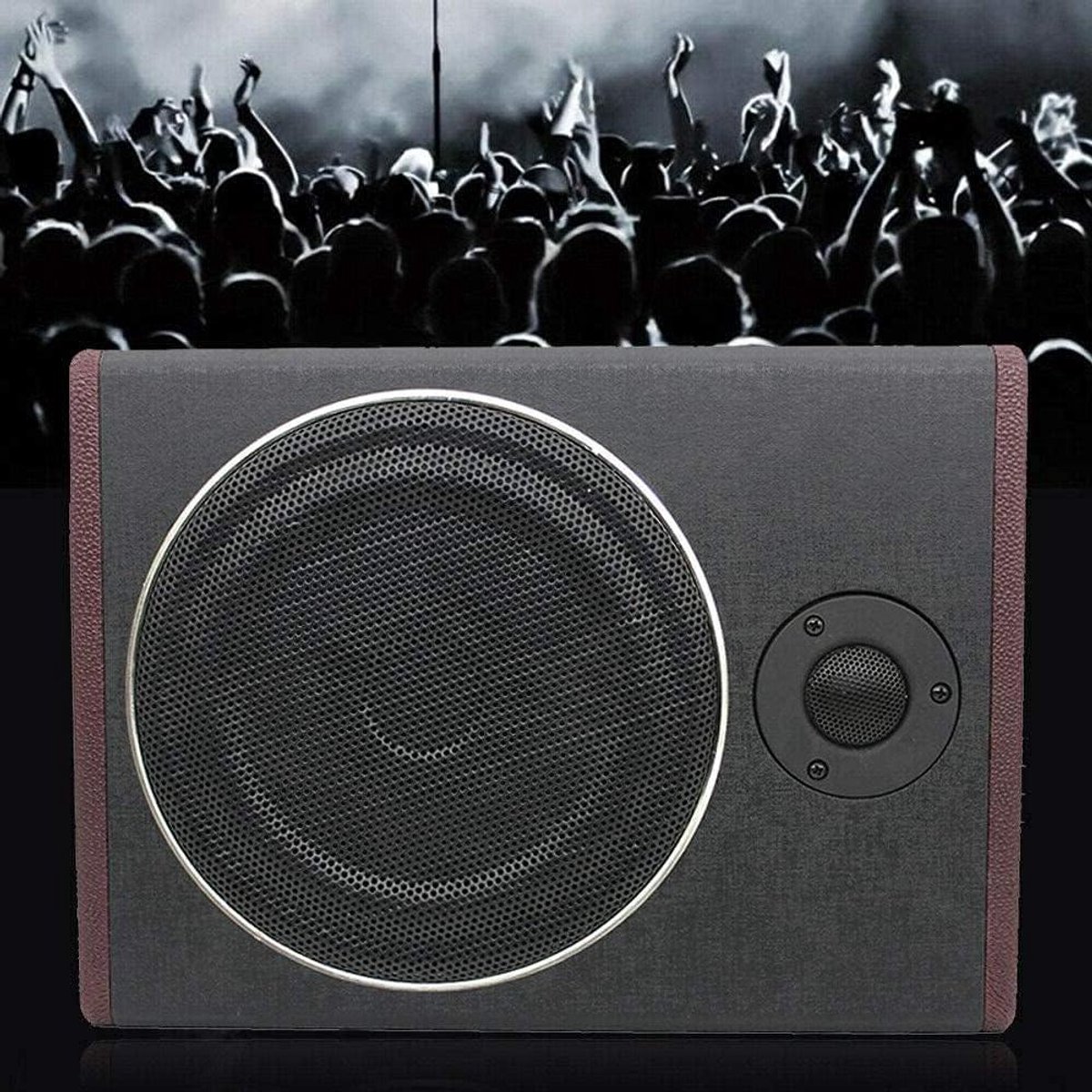 Auto subwoofer - Onderbouw speaker - Muziek luisteren - Compact ontwerp - 8 inch - Zwart