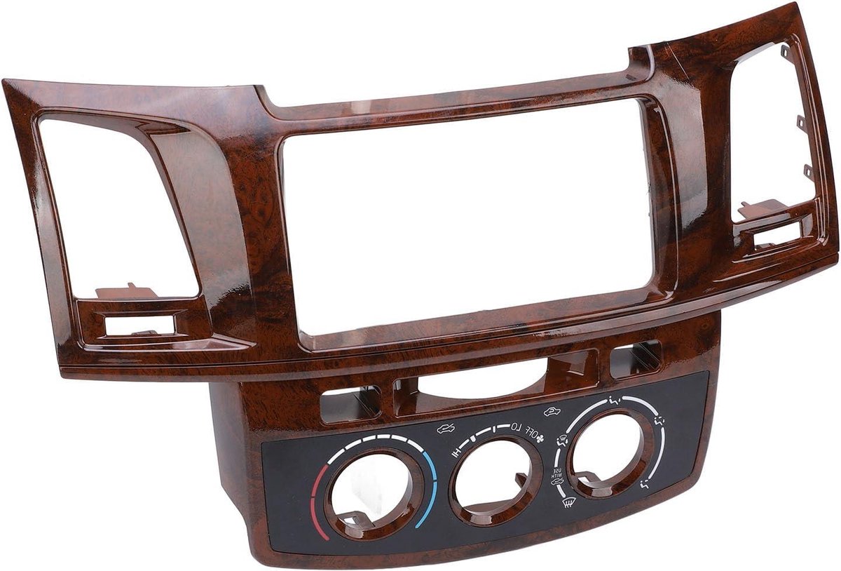 Radio Paneel - Dashboard Trim - Auto Interieur - Nauwkeurige Pasvorm - 50x30x10 cm - Mahonie