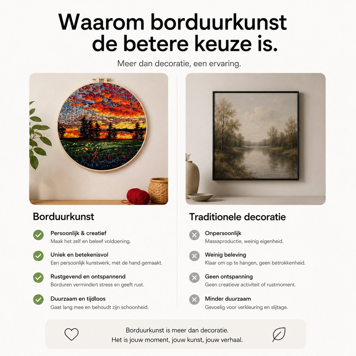 BOTC Borduurpakket - Borduurset van 4 - Borduurpakketten voor Volwassenen - Hobby en Creatief - Borduren — afbeelding 7