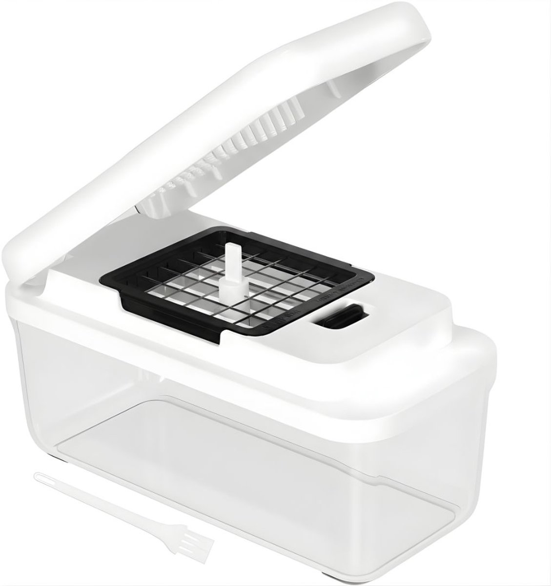 KAD® Mandoline - Handmatige Groentesnijder - Multi Groentesnijder Handmatig - Wit - 24cm x 11cm x 11cm