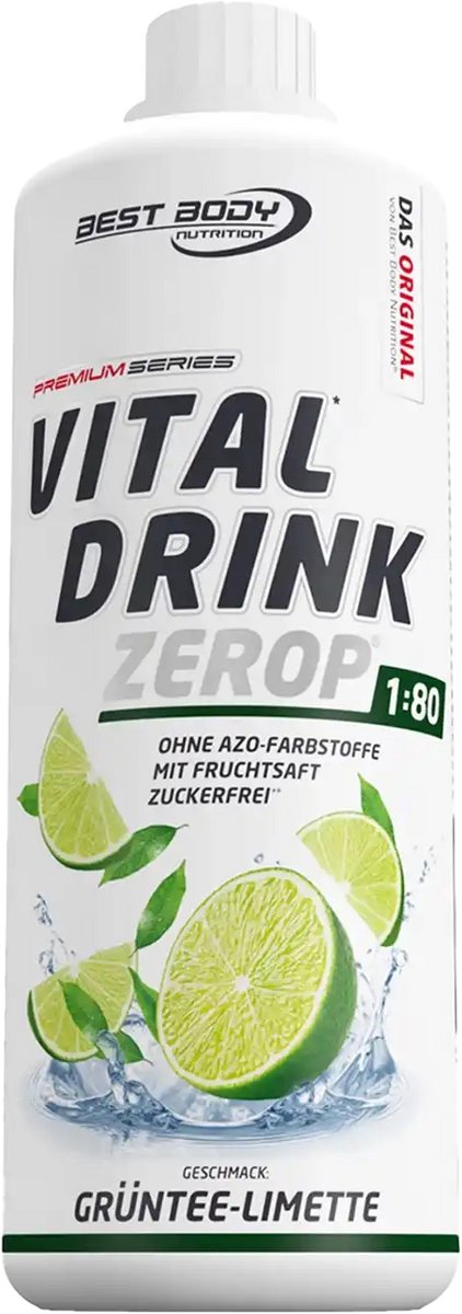Vital Drink Concentrate - 1000ml - Grüntee-Limette