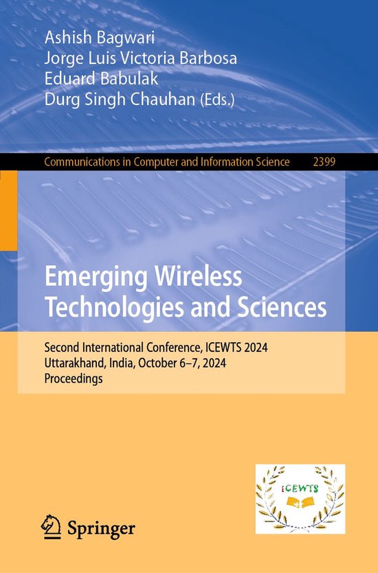 Springer Nature Proceedings Computer Science - Emerging Wire ... - cover