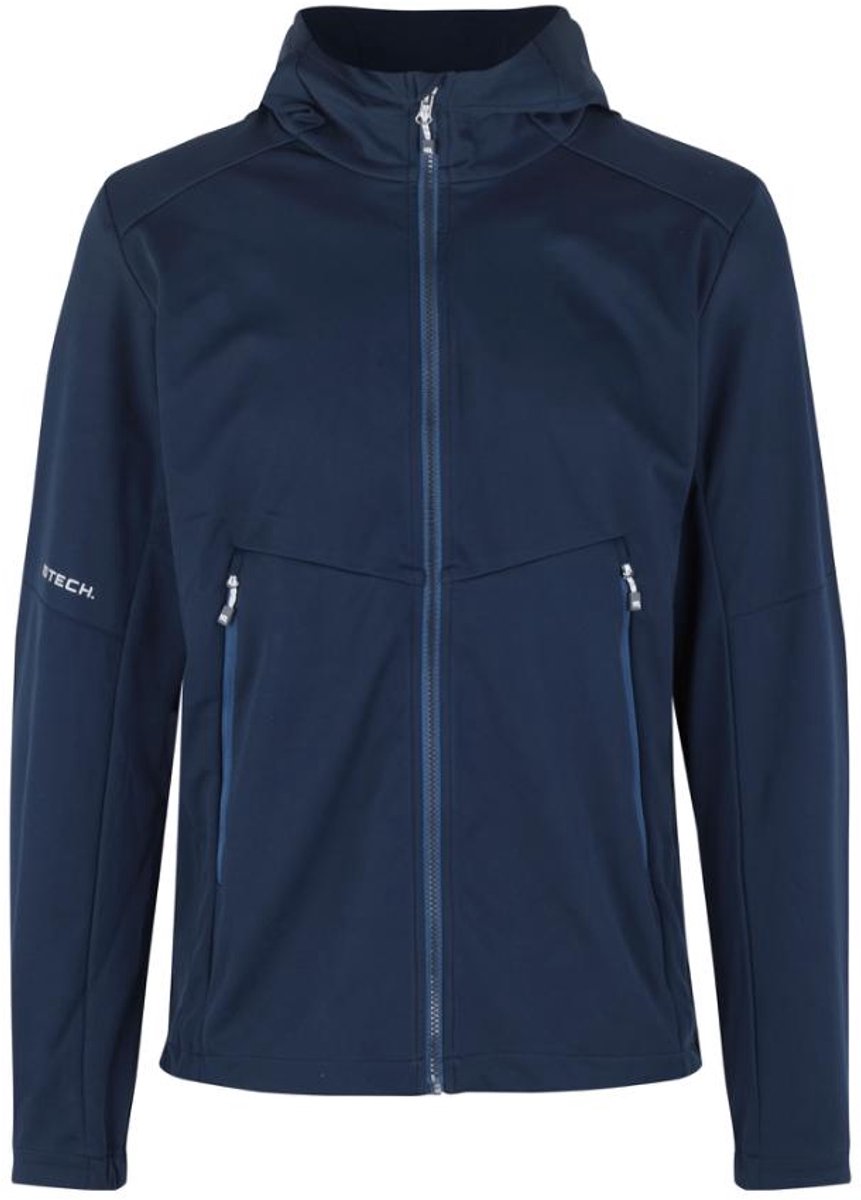ID-Line 0836 Soft shell jacket light MarineblauwXS