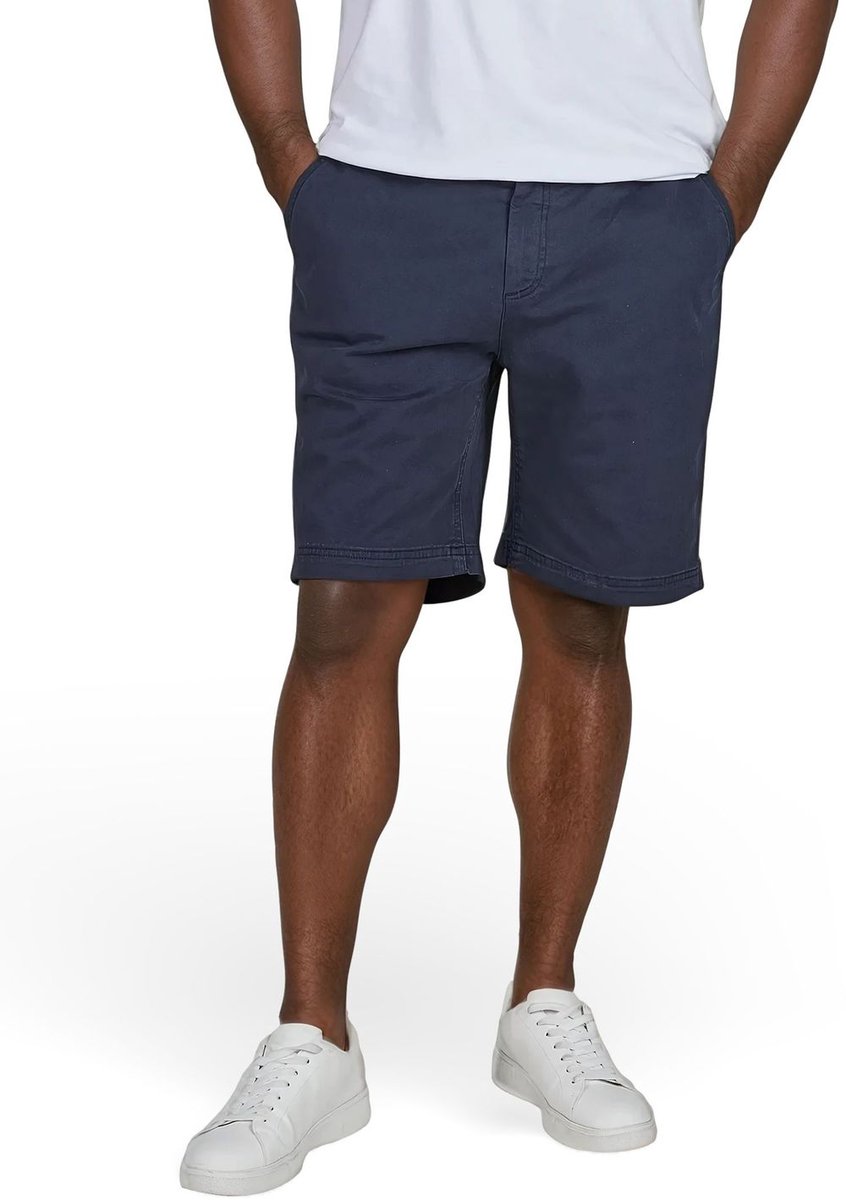 riverso Heren Short RIVConnor regular/straight Blauw 4XL Volwassenen Stretch zomershort