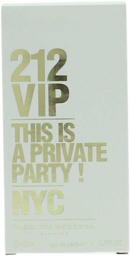 Carolina Herrera 212 Vip 50 ml Eau de Parfum - Damesparfum