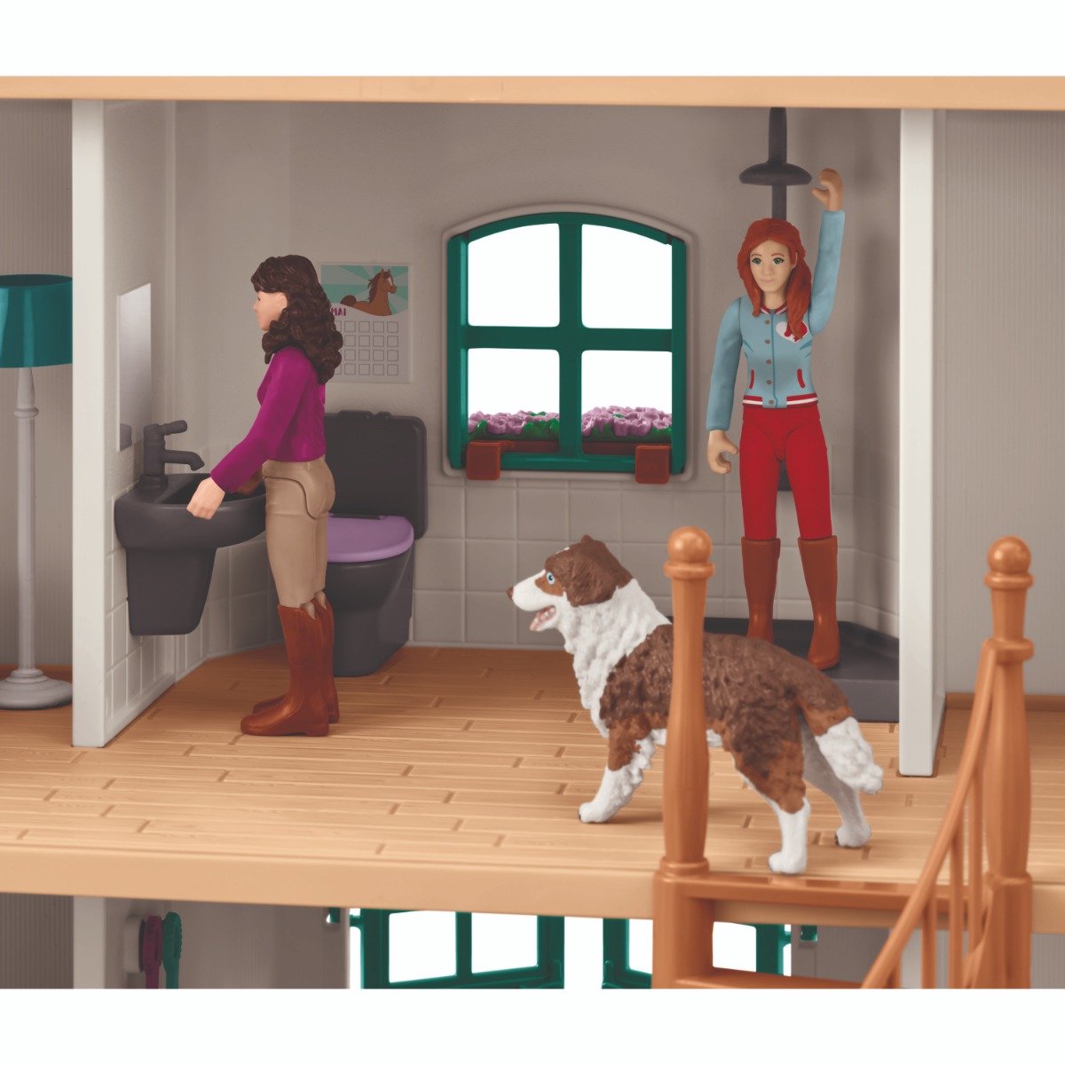 schleich HORSE CLUB - Lakeside Landhuis en -stal - 42706 — afbeelding 12