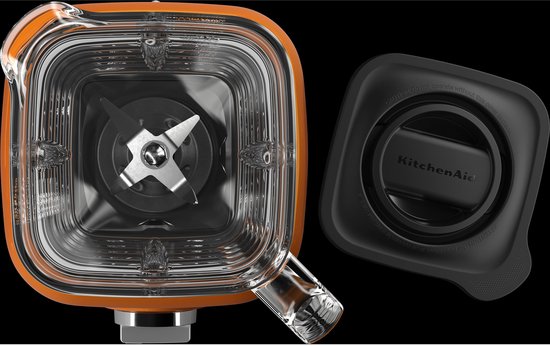 KitchenAid 5KSB4026EHY 1,4 l Blender voor op aanrecht 1200 W Oranje van Merkloos — afbeelding 3