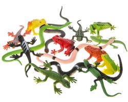 Duckiez Reptielen In Zakje - 15 stuks