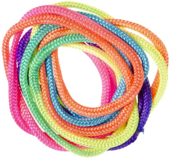 Duckiez Regenboog Knooptouwtjes - 1 stuk