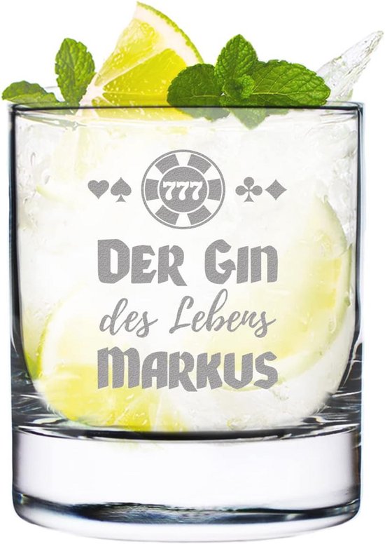 Gepersonaliseerd gegraveerd tekstwaterglas | Monsieur TSHIRT