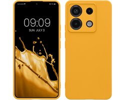 kwmobile telefoonhoesje geschikt voor Xiaomi Redmi Note 13 Pro 5G / Poco X6 5G - Hoesje voor smartphone - Precisie camera uitsnede - In mango