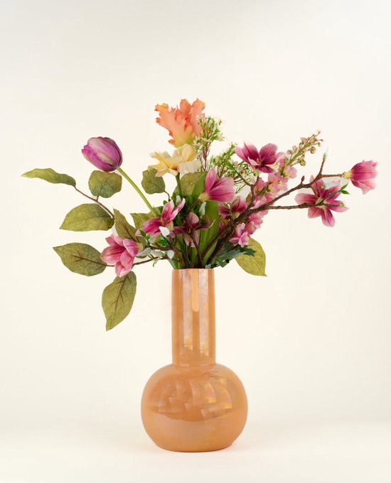Zijden kunstbloemen boeket Spring Awakening
