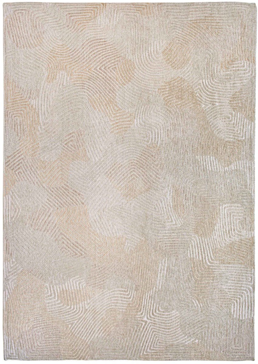 Louis de Poortere Vloerkleed Meditation Coral Shell Beige
