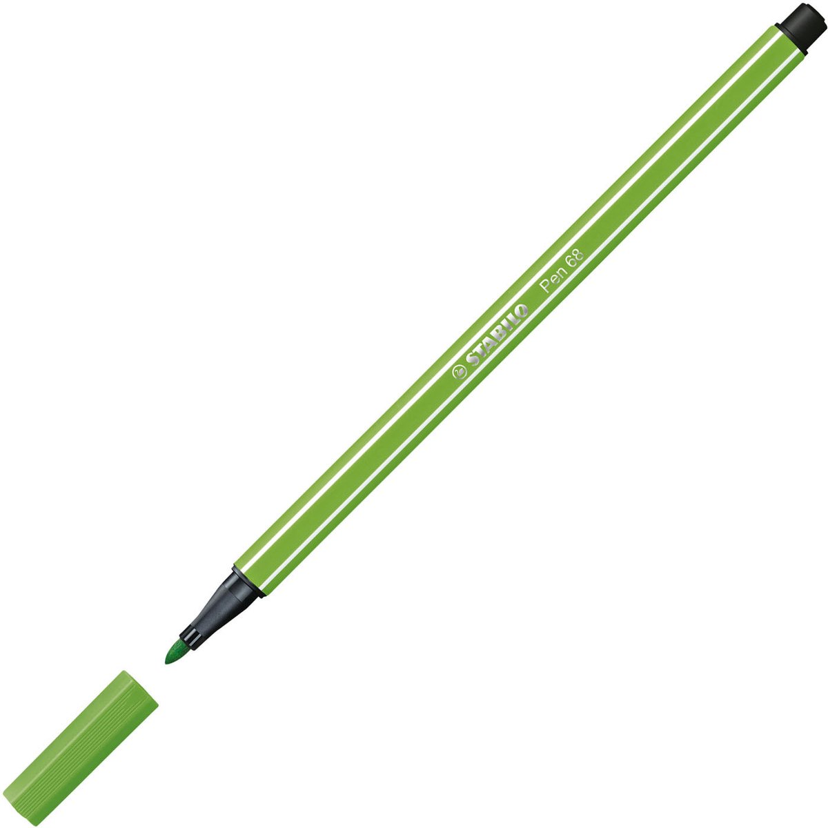 STABILO Pen 68 - Premium Viltstift - Licht Groen - per stuk — afbeelding 8