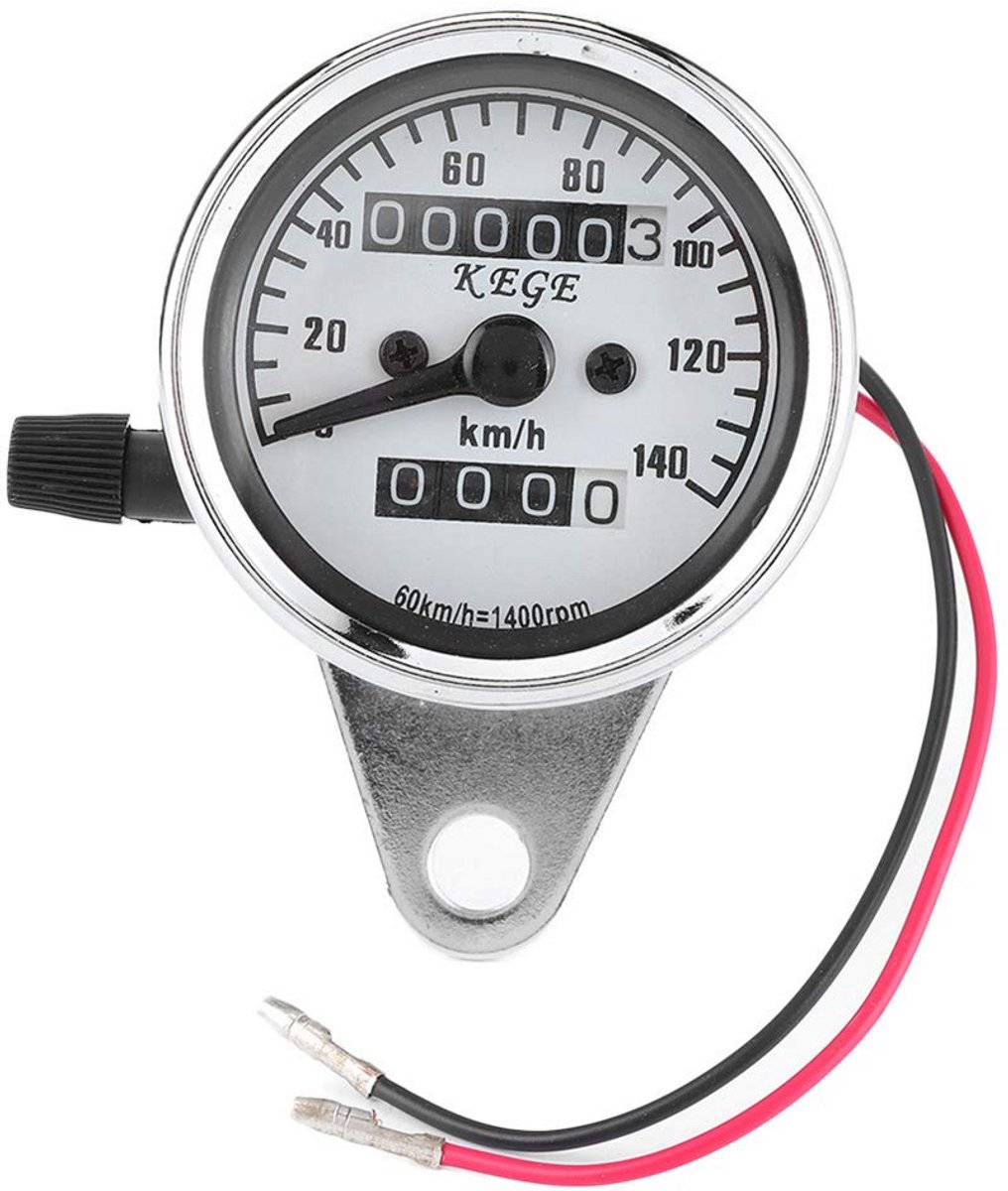 Universele Motorradtachometer - 12V Nachtsicht Kilometerzähler