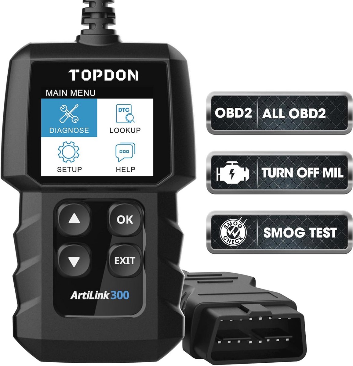 Universele OBD2 Foutcodelezer - Volledige Diagnosefuncties voor Auto's