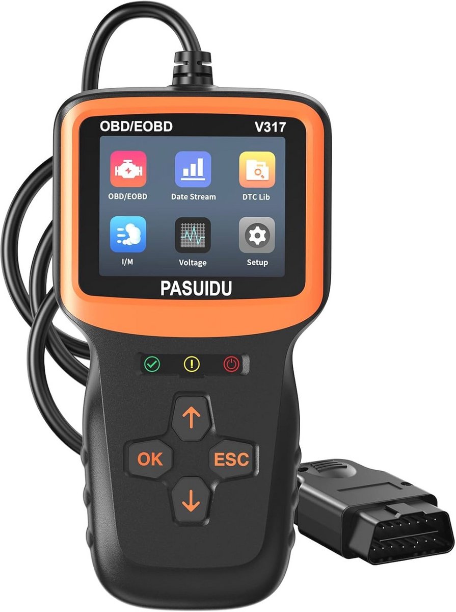 OBD2 Auto Diagnose voor Voertuigen na 2000 - Bluetooth Codelezer met Volledige Functies