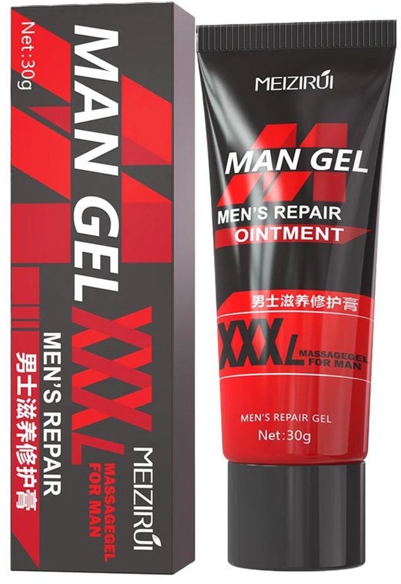 MEIZIRUI | Penis Vergroting Gel | Intieme Gel | Peniscrème - Penis Vergrotende Crème - Penisvergroting - Langere en Dikkere Penis - Penisverlening - Penisgroeiolie - Vergroten van Penis - Langere Erecties | Glijmiddel | Natuurlijke Ingrediënten