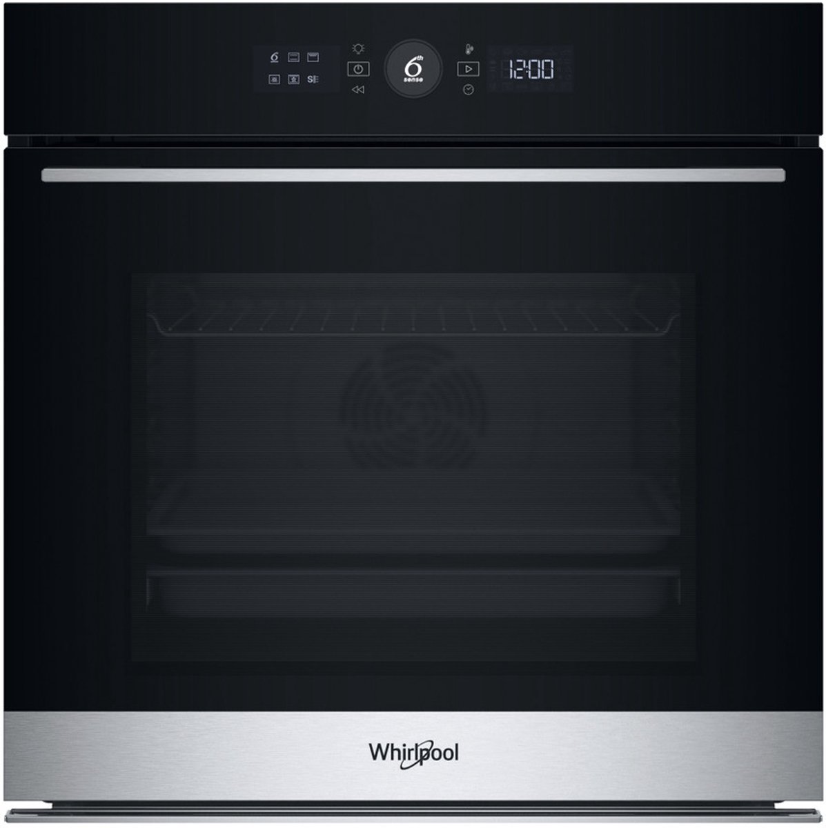 Whirlpool WOI5S8PM1SX oven 73 l Zwart, Roestvrijstaal