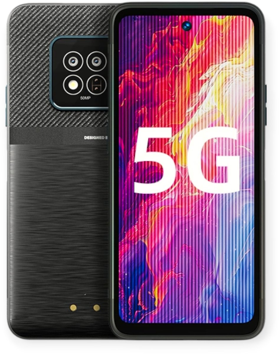AGM X6 Phantom Zwart 5G robuuste smartphone