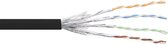 InLine CAT6 S/FTP patch kabel - zwart - 100 meter