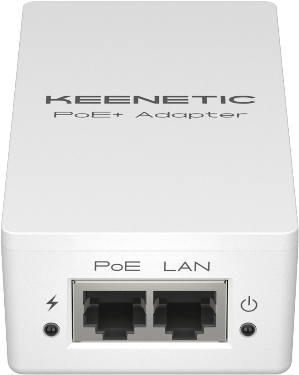 Keenetic PoE+ Adapter (KN-4510-01-EU) - Gigabit Injector - PoE+ (30W) - 802.3at
