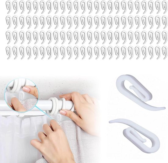 Gordijnhaken, vouwglijders, vouwhaken, gordijnaccessoires Gordijnhaken, vouwglijders, vouwhaken, gordijnaccessoires