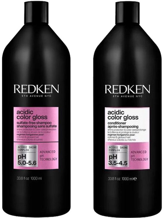 Redken Acidic Color Gloss Duo 1L Shampooing et Après-shampooing | Très bon marché