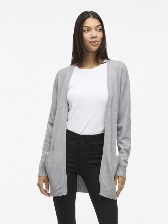 Gilet Femme Vila Grijs Taille M