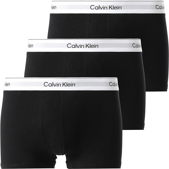 Calvin Klein Boxershorts - Hommes - Lot de 3 - Noir - Taille L
