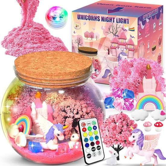 Eenhoorngeschenken voor meisjes - kunsthandwerk, sieraden armbanden maken kit voor kinderen van