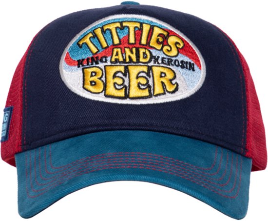 Katoen pour animaux de compagnie King Kerosin Titties and Beer multicolore en coton -