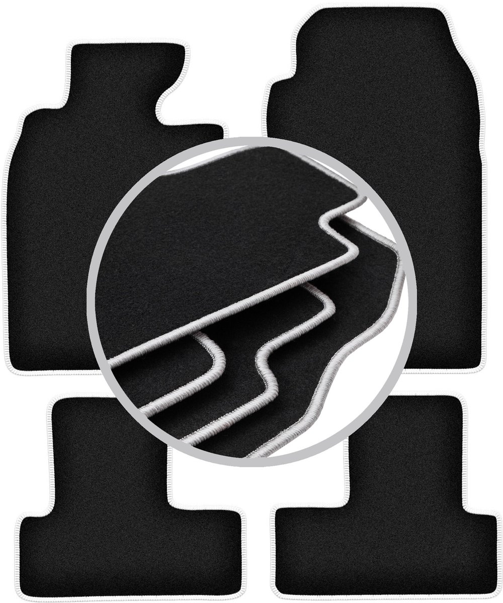 CARLUX-SILVER automatten voor: Mini Cooper One R50 hatchback (2001-2007)
