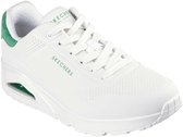 Skechers Street Uno - Suited on Air Herensneakers 183004 WGR wit groen