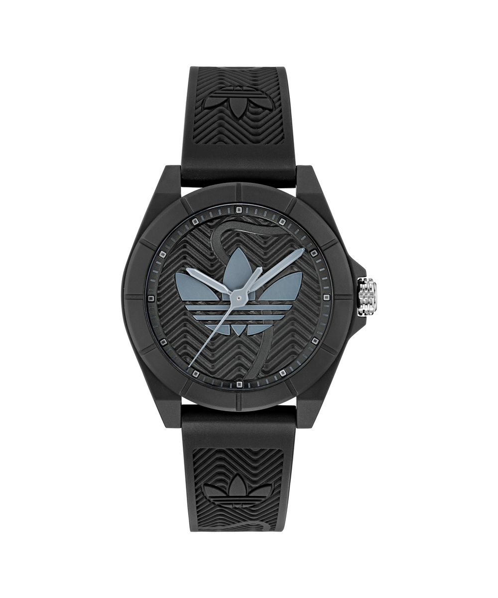 Adidas Originals Project Four AOST25033 Horloge - Kunststof - Zwart - Ø 41 mm