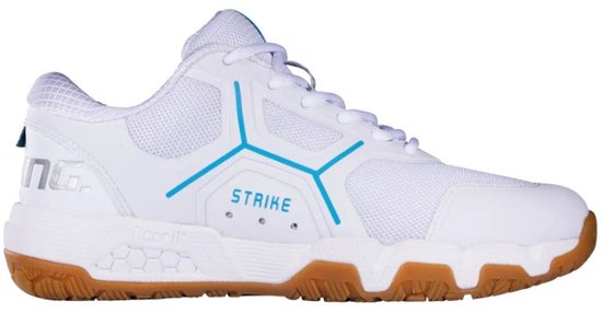 Salming Indoorschoen Recoil Strike Dames Wit Blauw