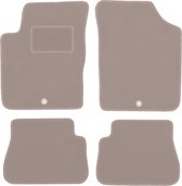 Beige velours matten voor: Mini Cooper II R57 cabriolet (2006-2013)