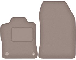 Beige voormatten voor: DS. 4 E-Teanse PlugIn Hybrid (2021-)