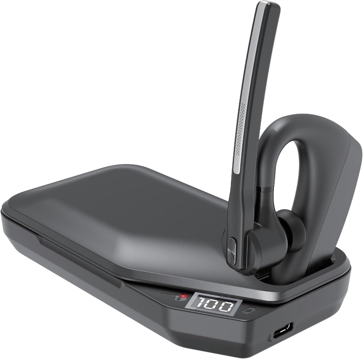 Draadloze Bluetooth Headset V5.2 met Ruisonderdrukking en Lange Speeltijd