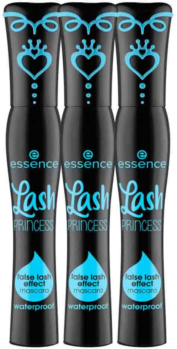 Goedkoopste 3x essence Lash Princess False Lash Effect Mascara Waterproof Black 12 ml