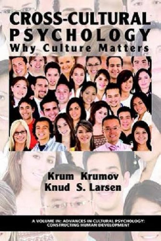 Cross-Cultural Psychology - cover
