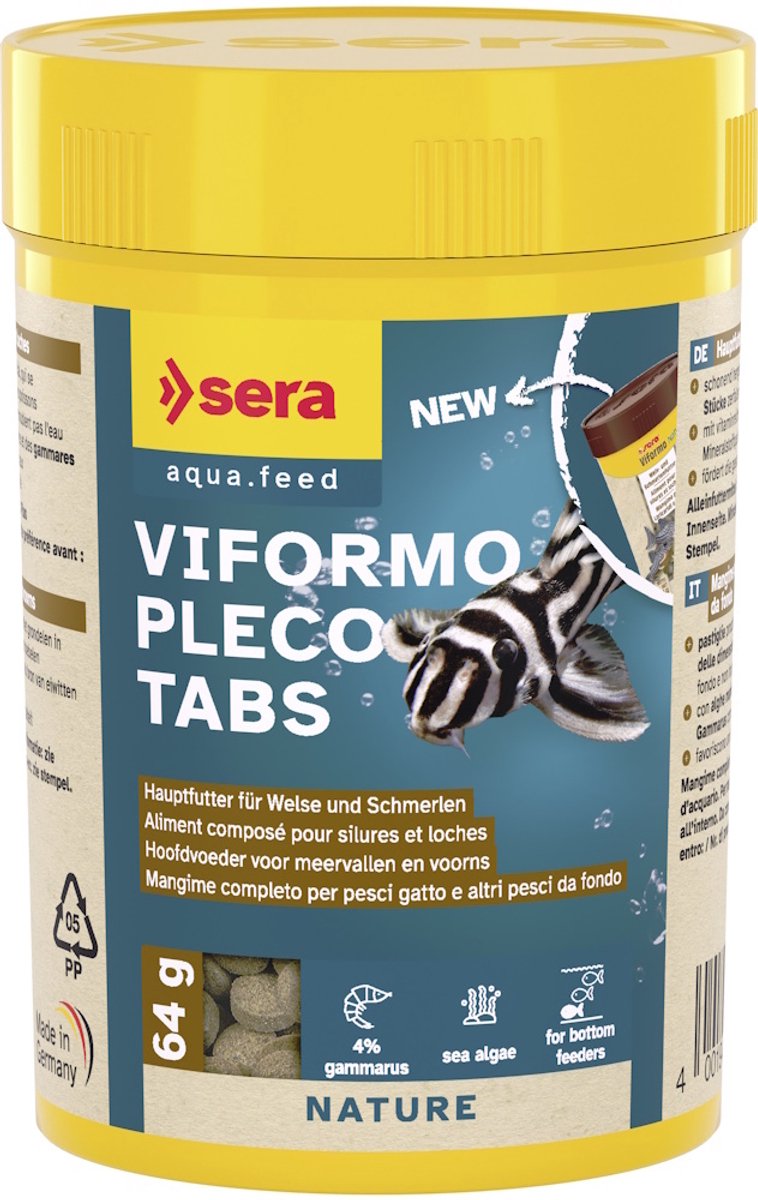 Sera Viformo Pleco Tabs 100ML