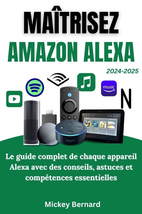 Maîtrisez Amazon Alexa - cover