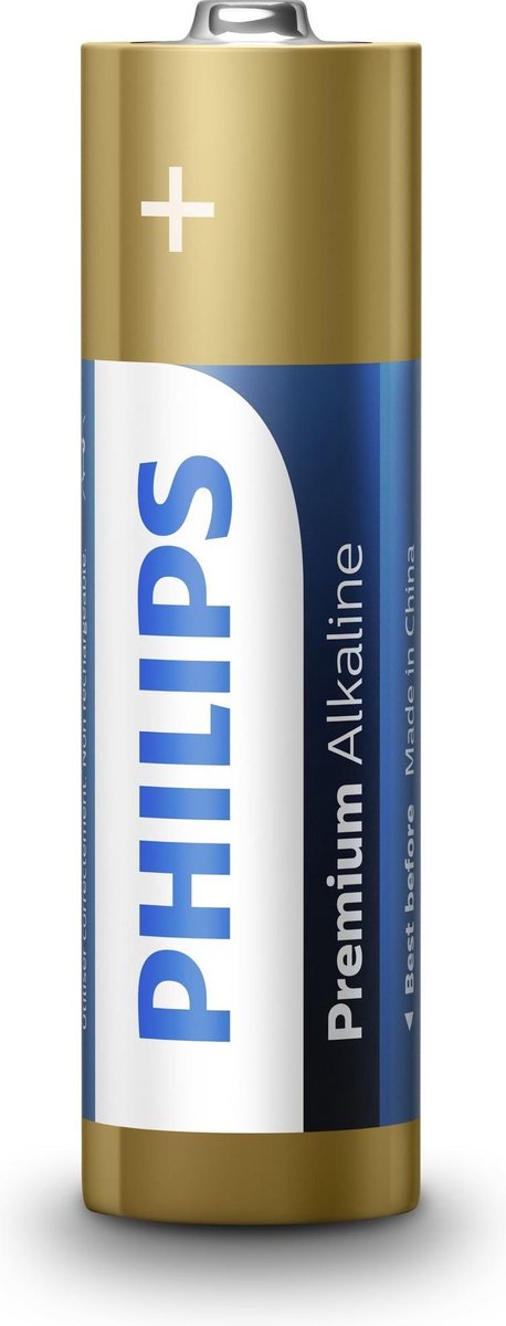 Philips Batterijen Premium Alkaline Lr6 Aa 4 Stuks